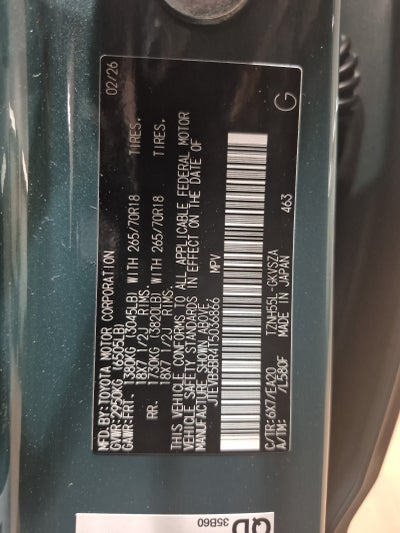 2026 Toyota 4Runner 4DR 4WD TRD OR PREM