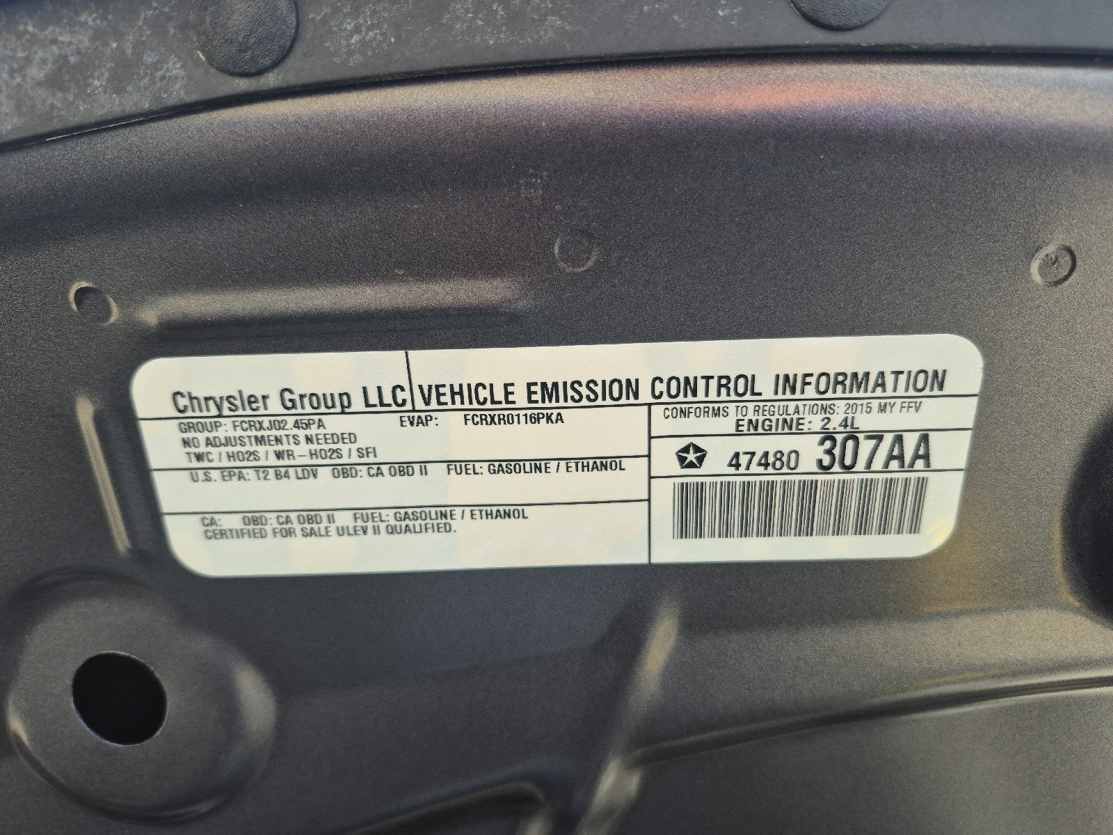 2015 Chrysler 200 LX