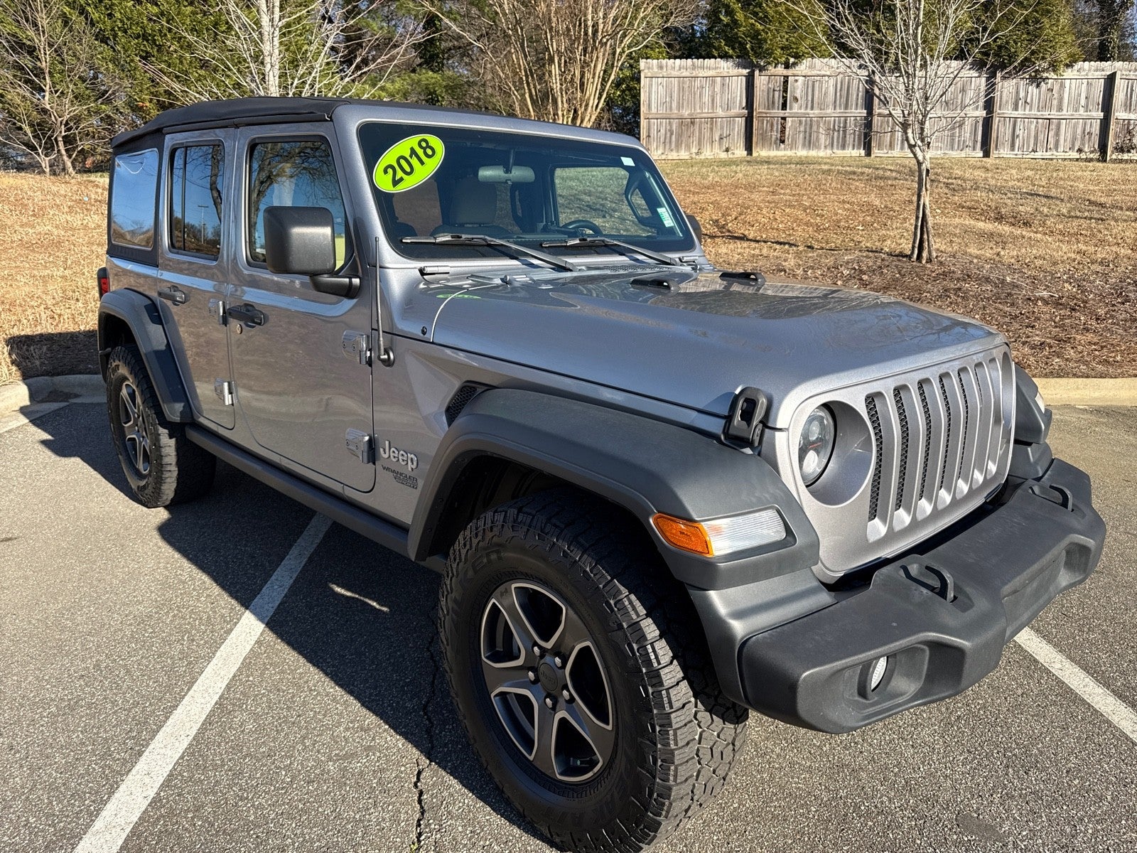 2018 Jeep Wrangler Unlimited Sport