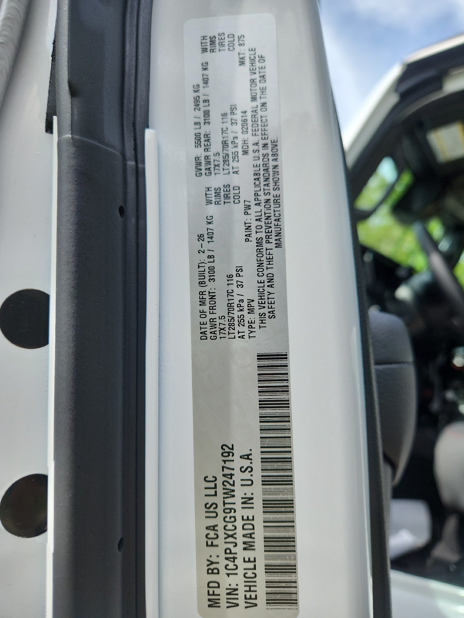 2026 Jeep Wrangler 2–DOOR RUBICON 4X4