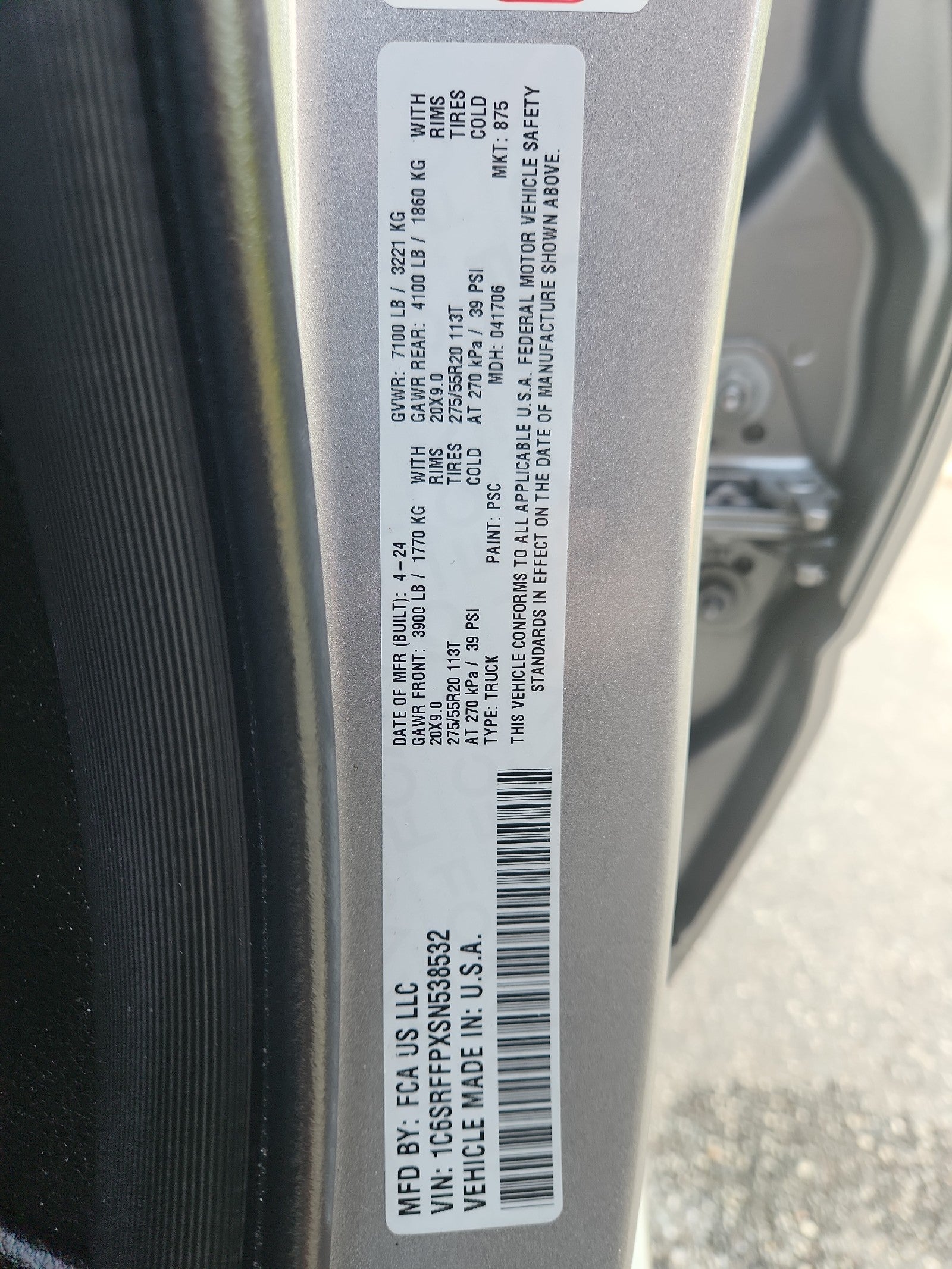 2025 RAM 1500 Big Horn