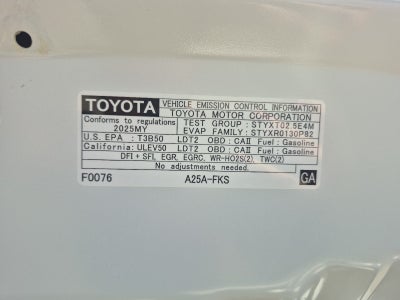 2025 Toyota RAV4 LE
