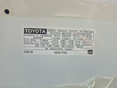 2025 Toyota RAV4 LE