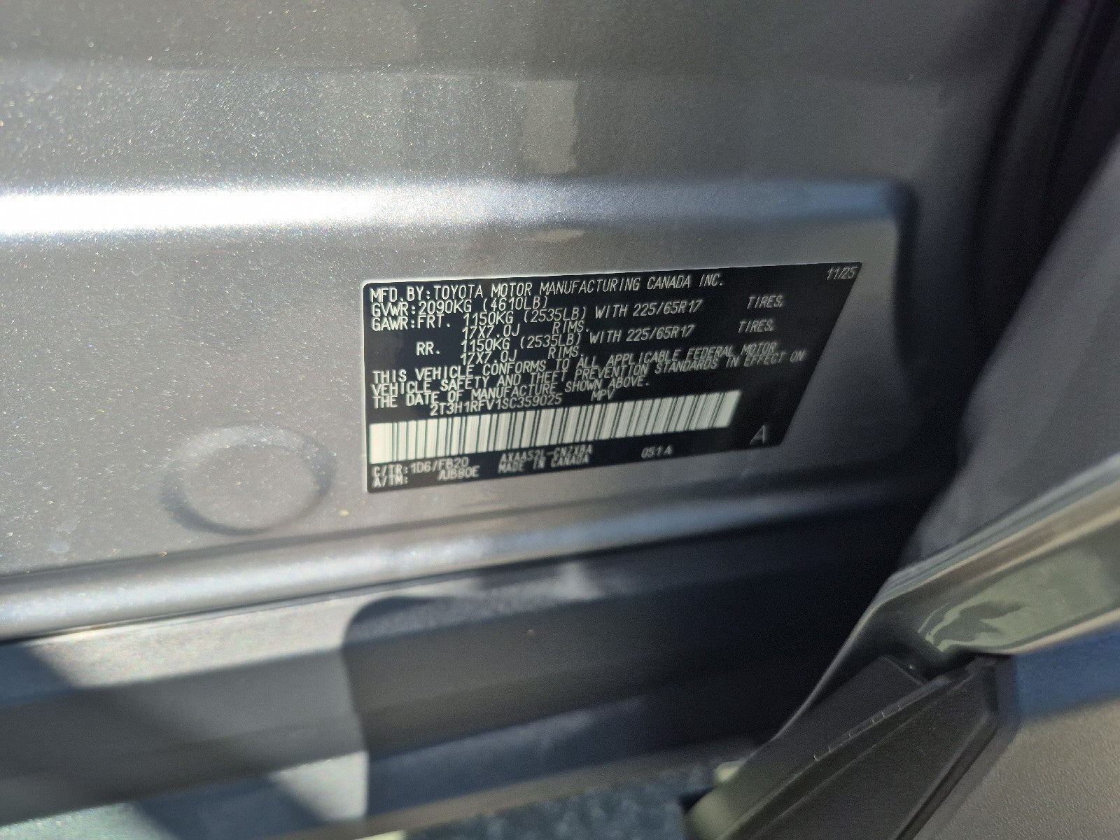 2025 Toyota RAV4 LE