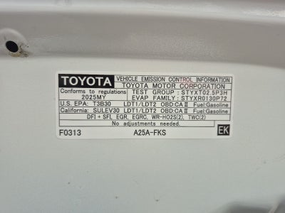 2025 Toyota RAV4 LE