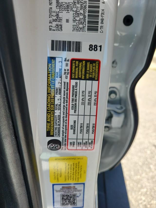 2023 Toyota Tacoma 4WD SR