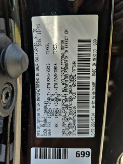2023 Toyota Tacoma 4WD SR5