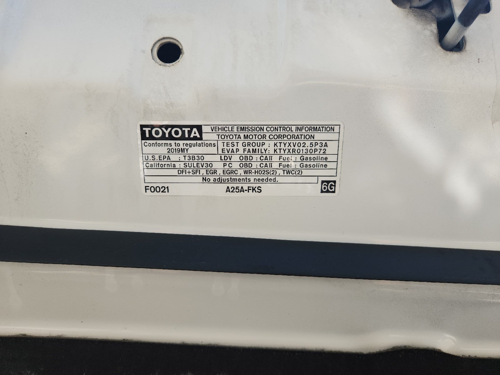 2019 Toyota Camry LE