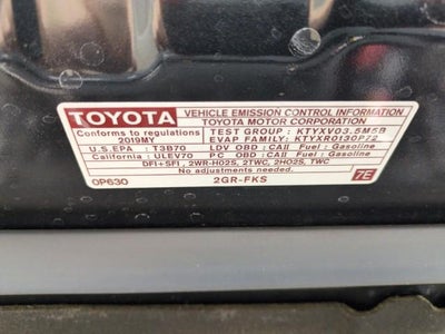 2019 Toyota Avalon XLE