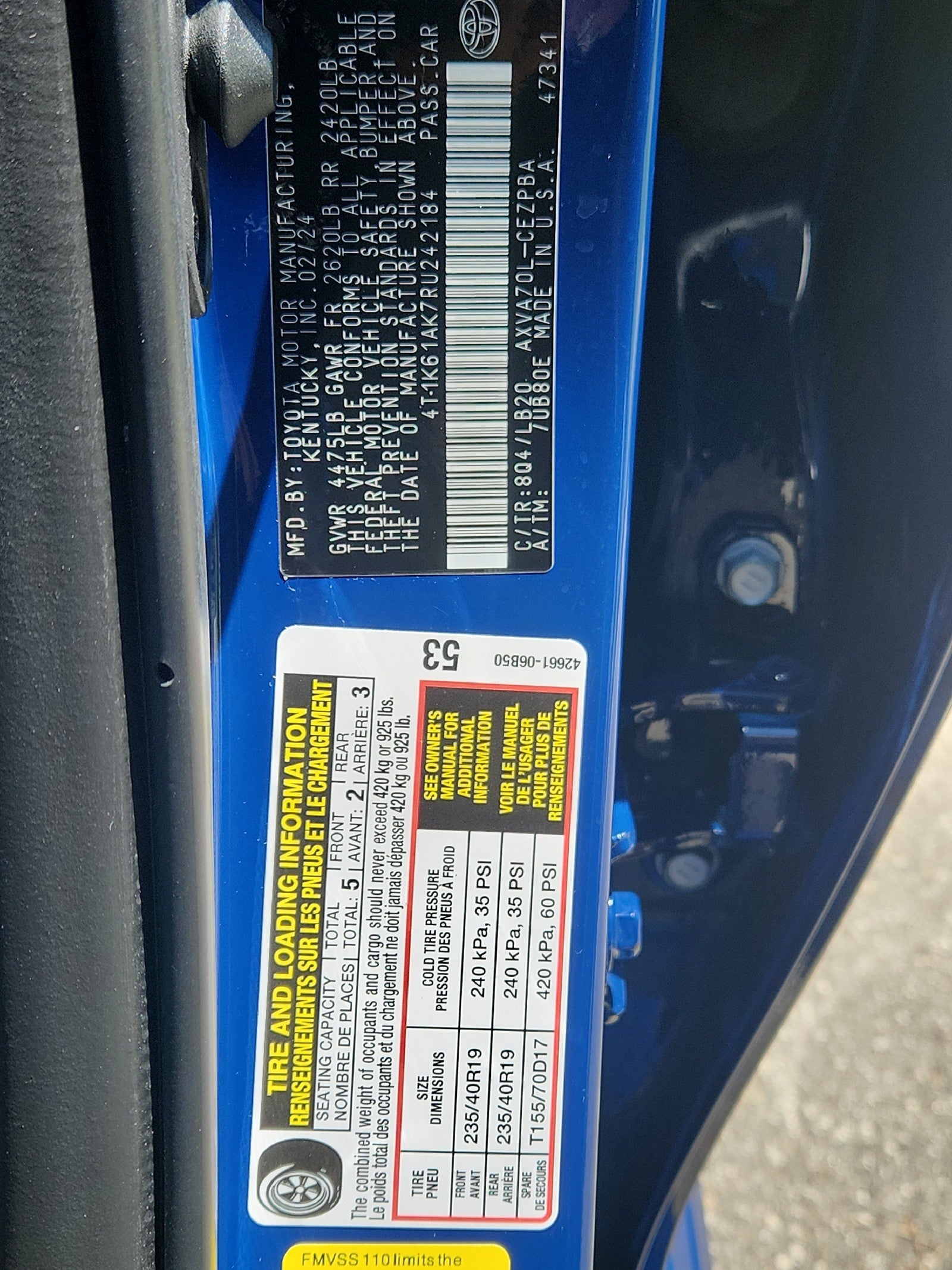 2024 Toyota Camry XSE