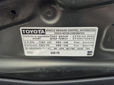 2012 Toyota Camry LE