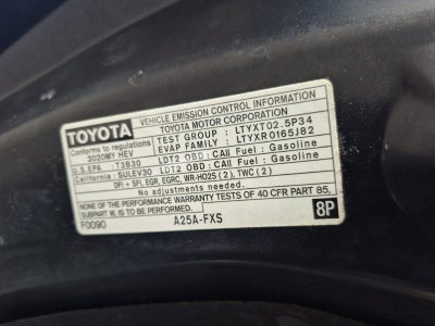 2020 Toyota Highlander Hybrid XLE