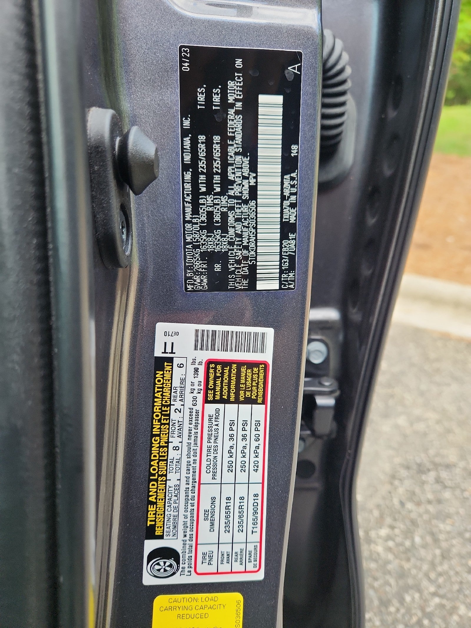 2023 Toyota Highlander XLE
