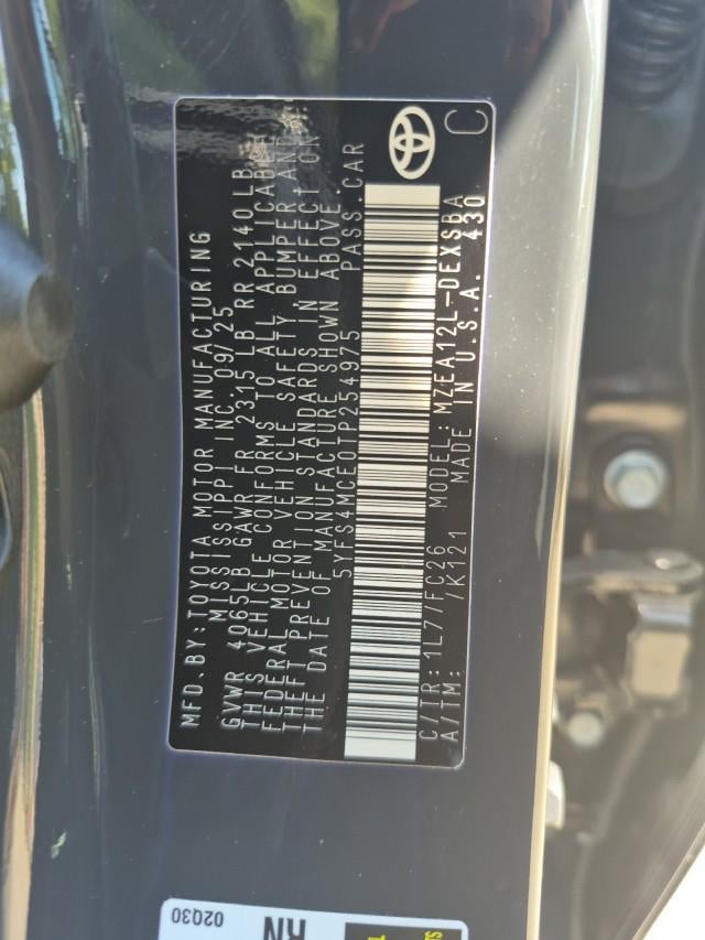 2026 Toyota Corolla SE