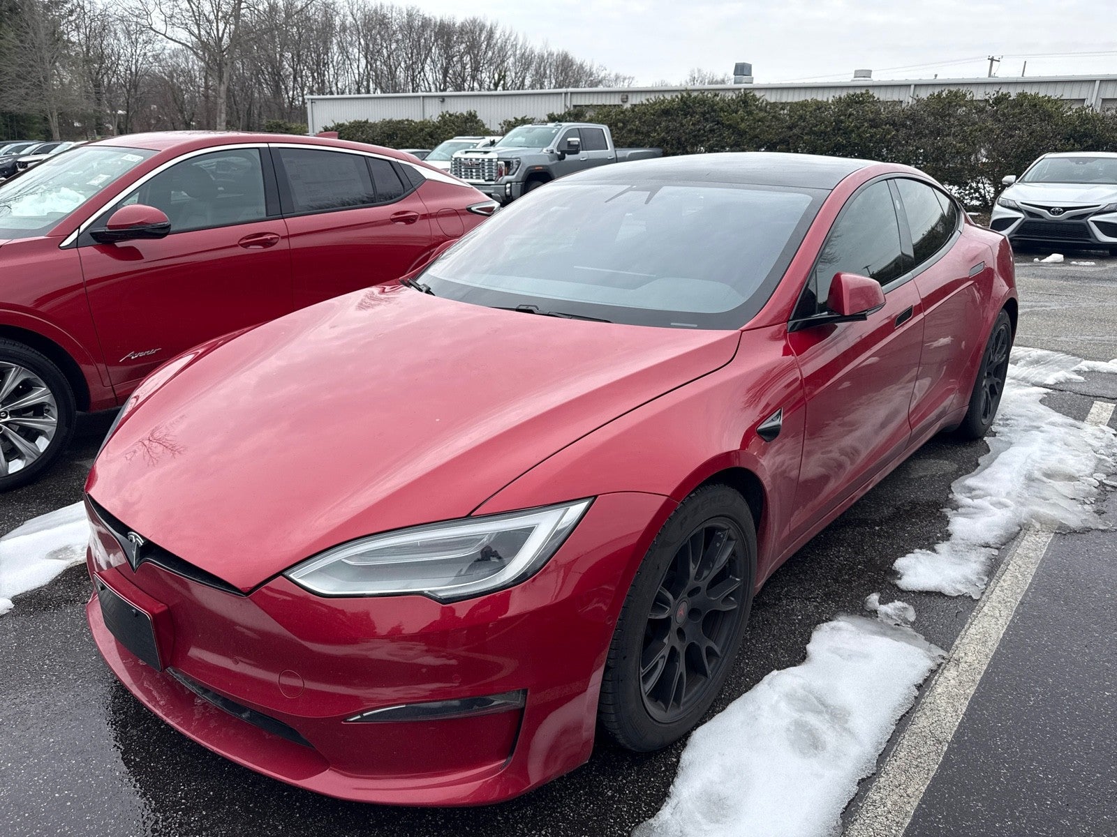 Used 2021 Tesla Model S Long Range Plus with VIN 5YJSA1E59MF439933 for sale in High Point, NC