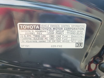 2026 Toyota Corolla Hybrid LE