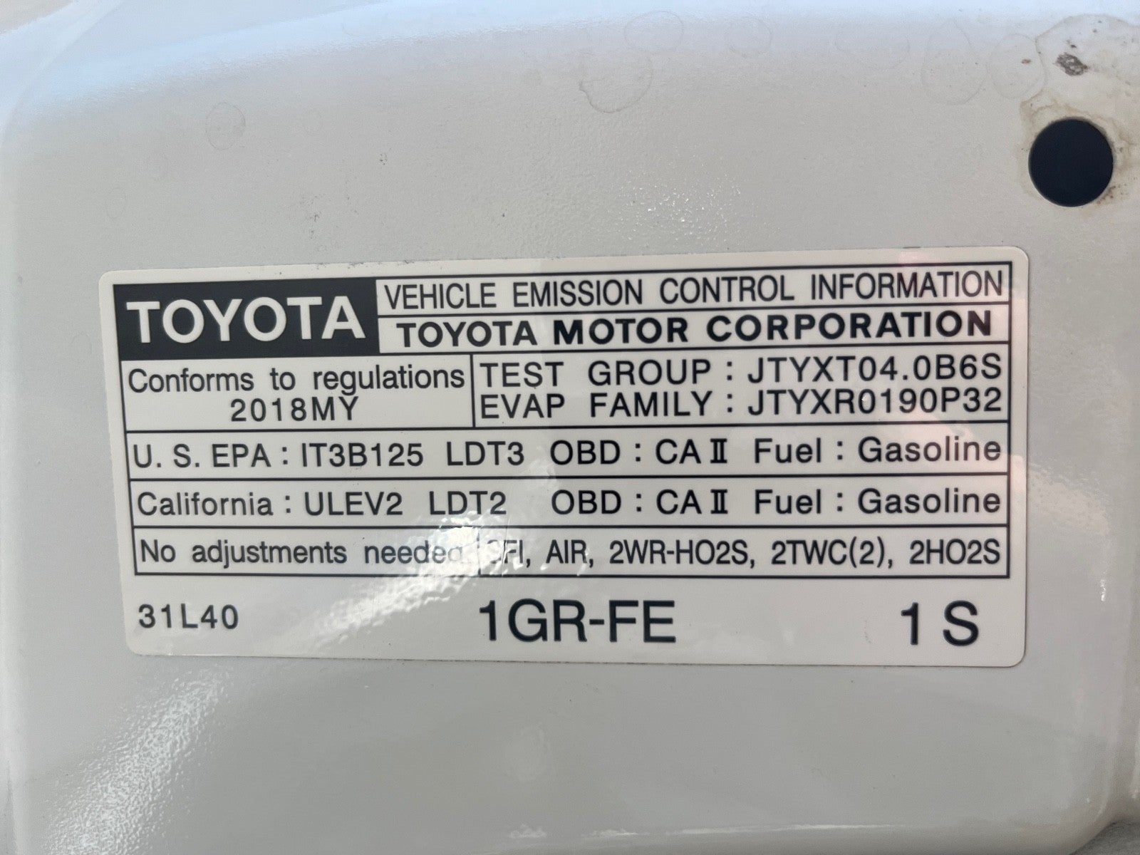 2018 Toyota 4Runner SR5