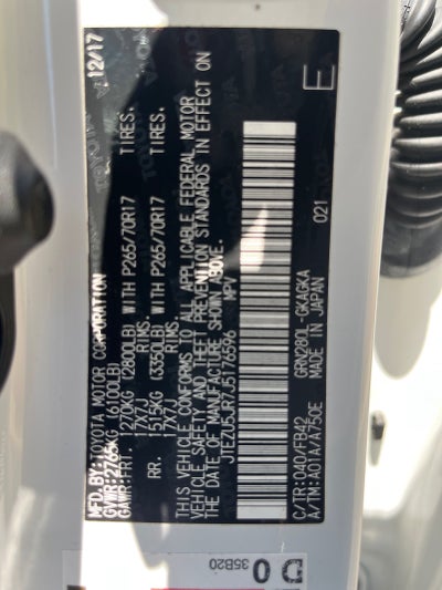 2018 Toyota 4Runner SR5