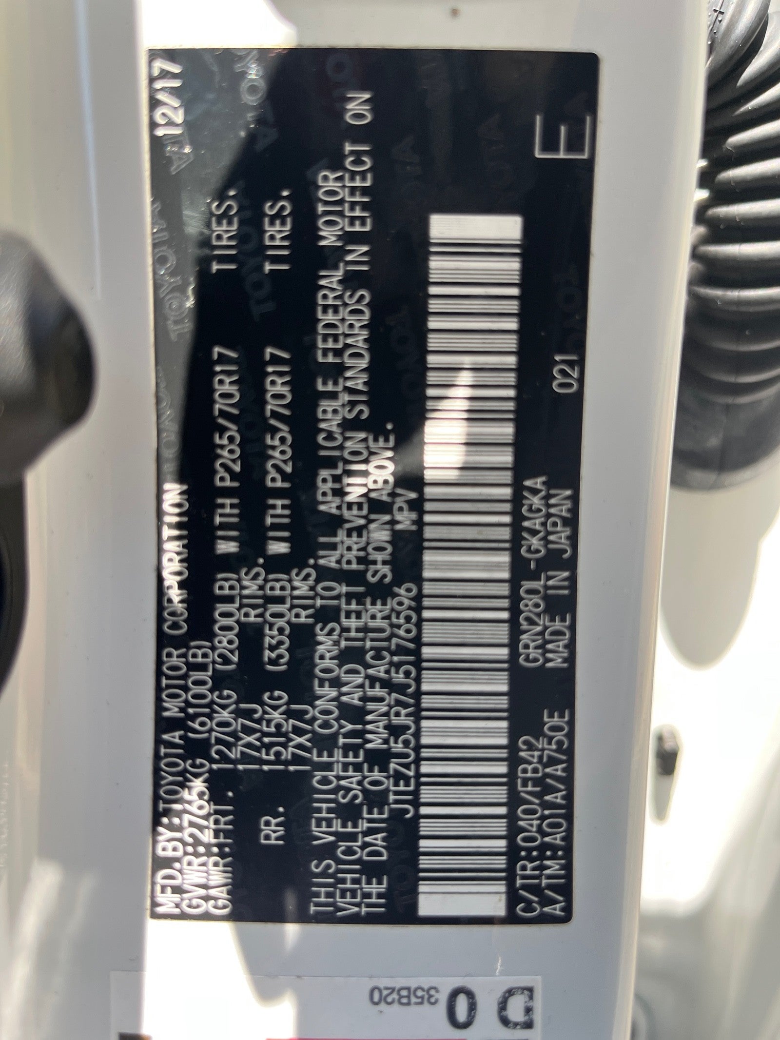 2018 Toyota 4Runner SR5