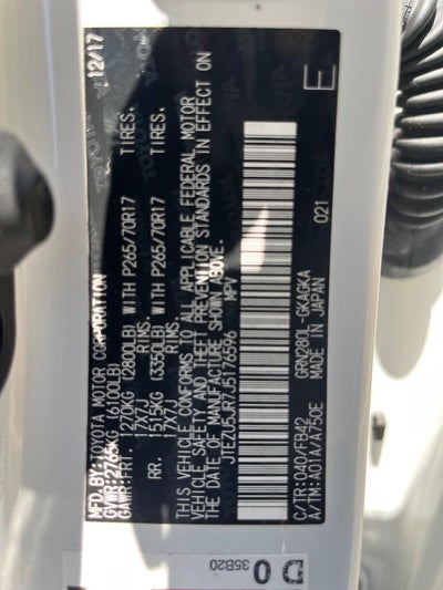 2018 Toyota 4Runner SR5