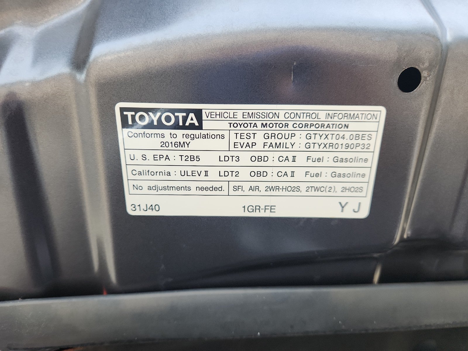2016 Toyota 4Runner Limited