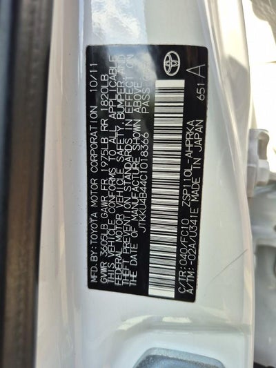 2012 Scion xD Scion