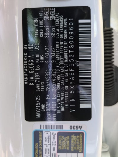 2026 Kia EV9 GT-Line