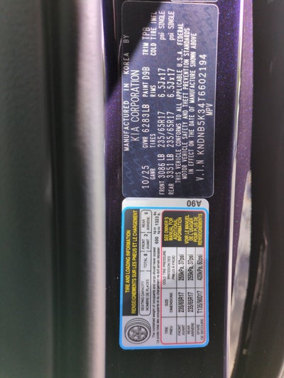 2026 Kia Carnival LXS