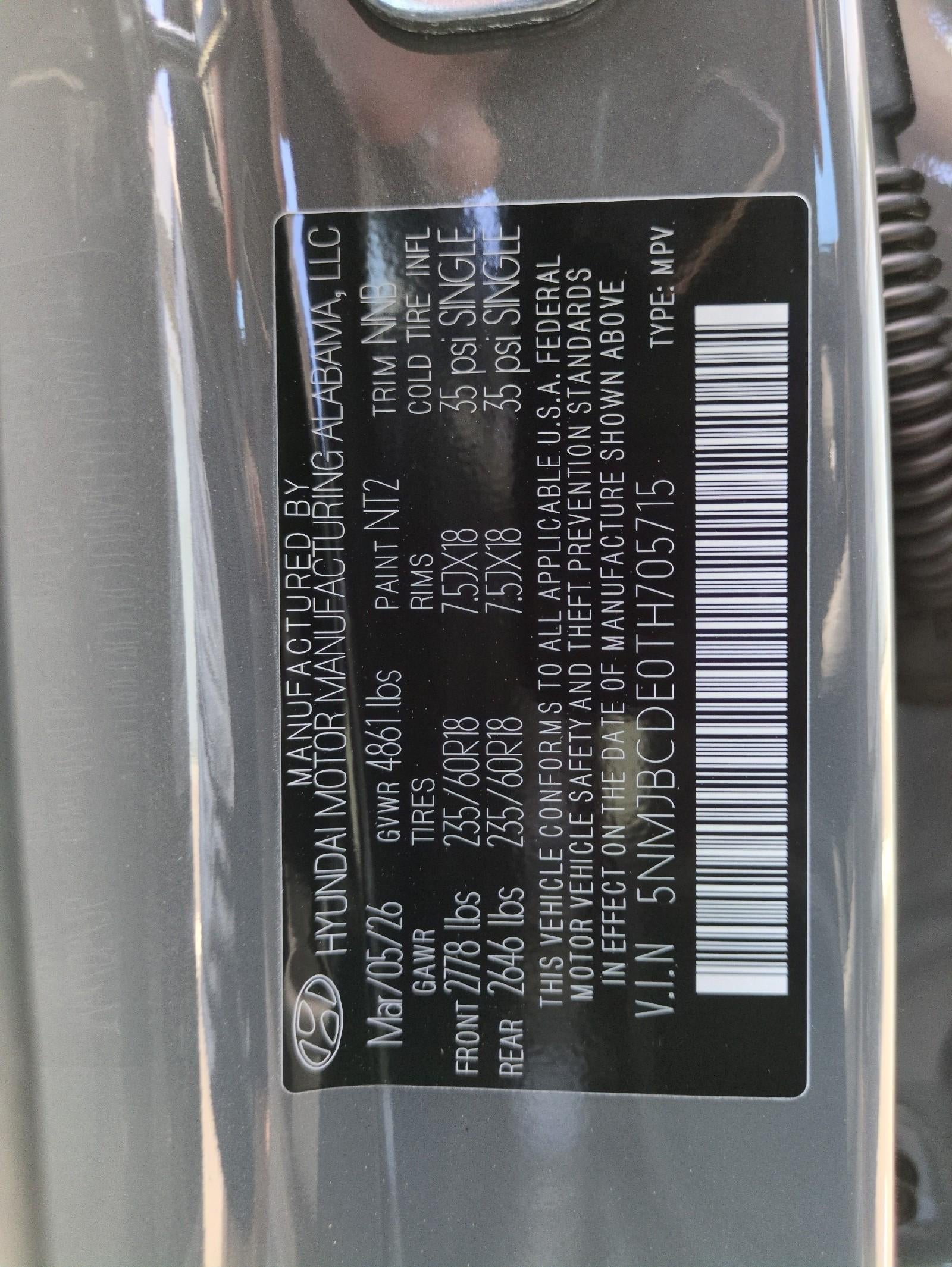 2026 Hyundai Tucson SEL AWD