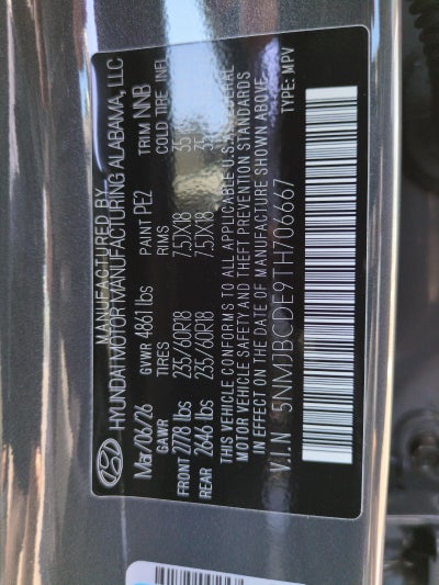 2026 Hyundai Tucson SEL AWD