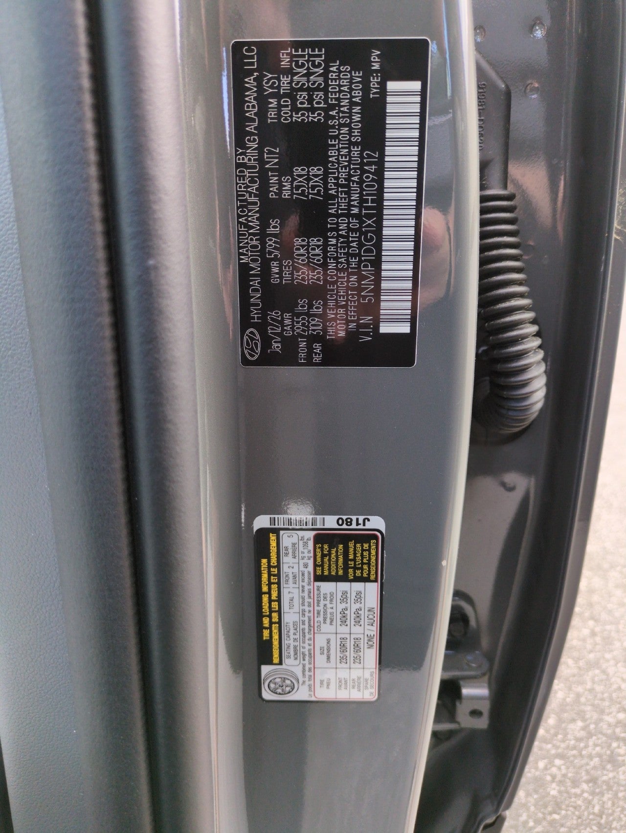 2026 Hyundai Santa Fe Hybrid SE