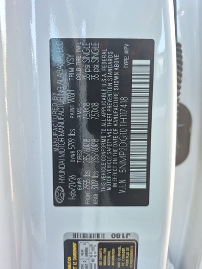 2026 Hyundai Santa Fe Hybrid SEL