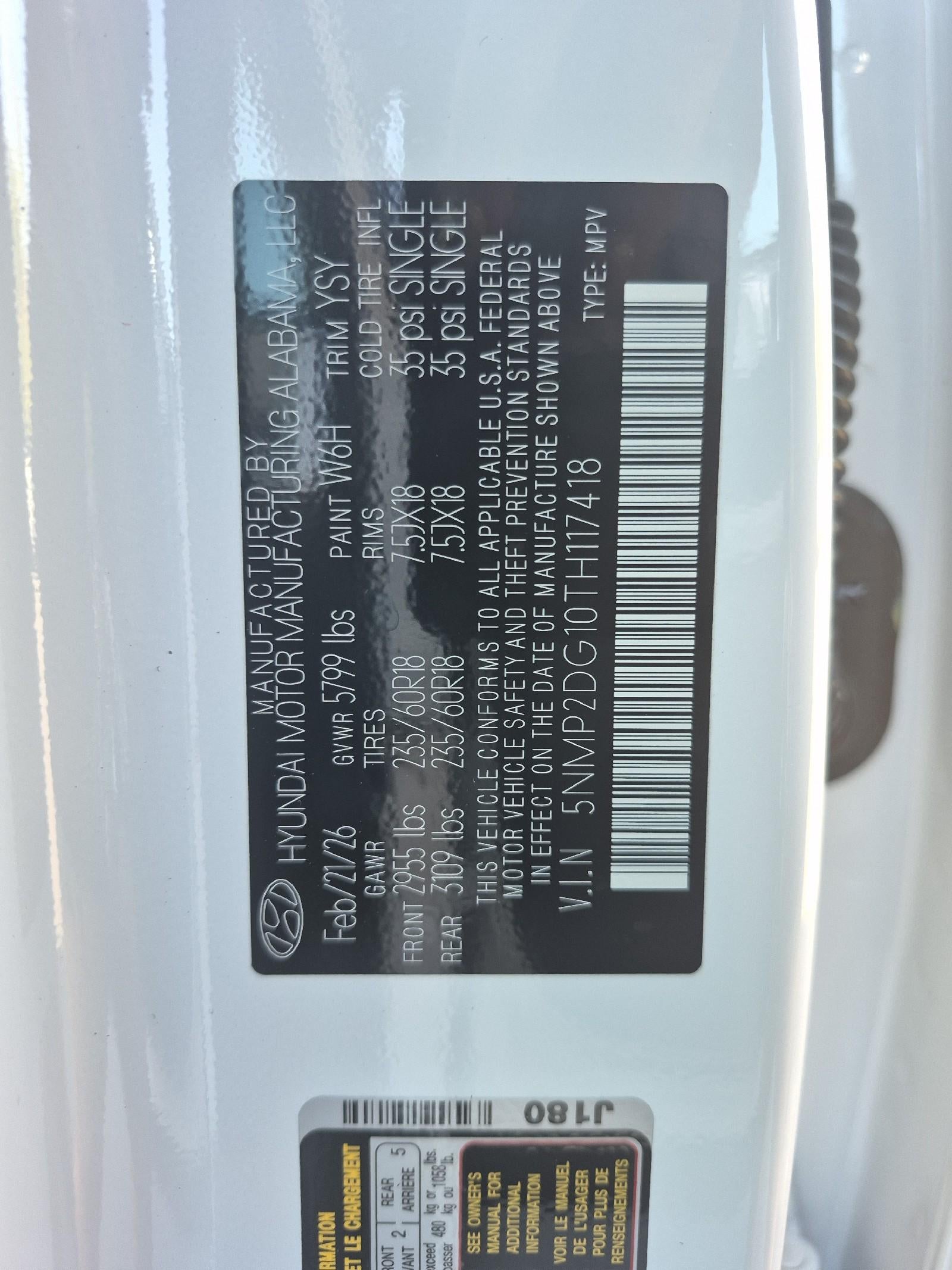 2026 Hyundai Santa Fe Hybrid SEL