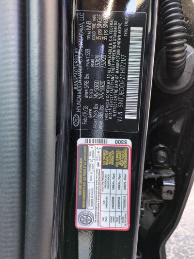 2026 Hyundai Santa Cruz Limited