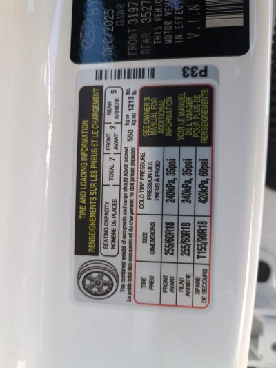 2026 Hyundai Palisade XRT Pro