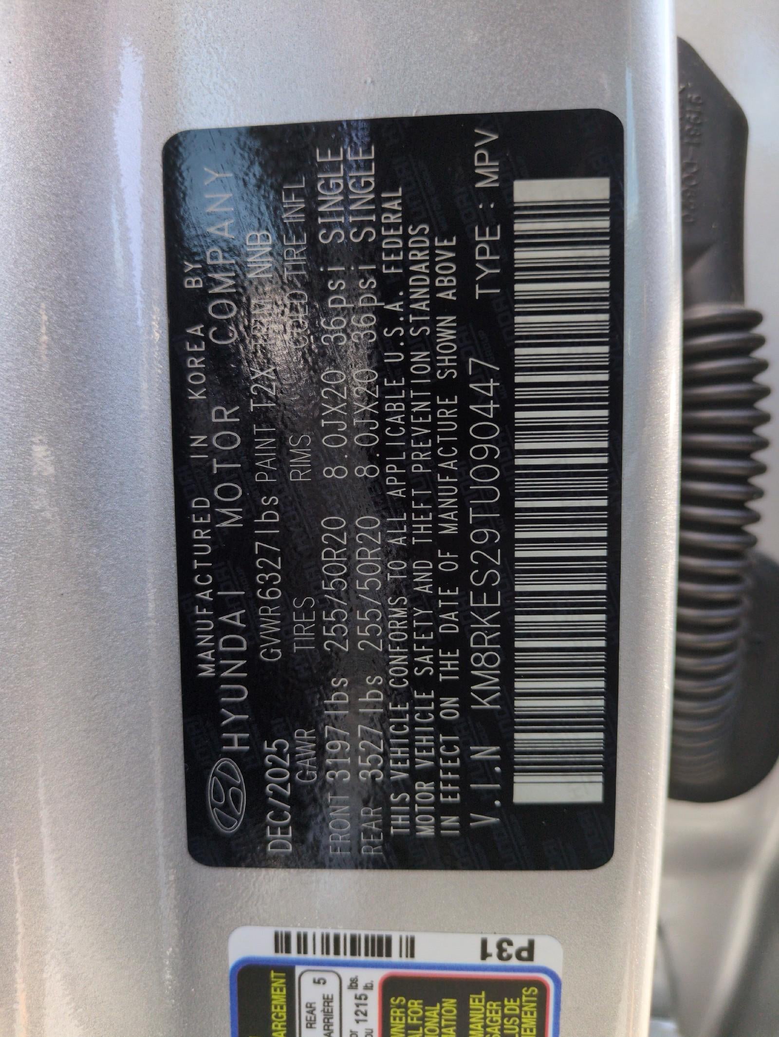 2026 Hyundai Palisade Limited AWD