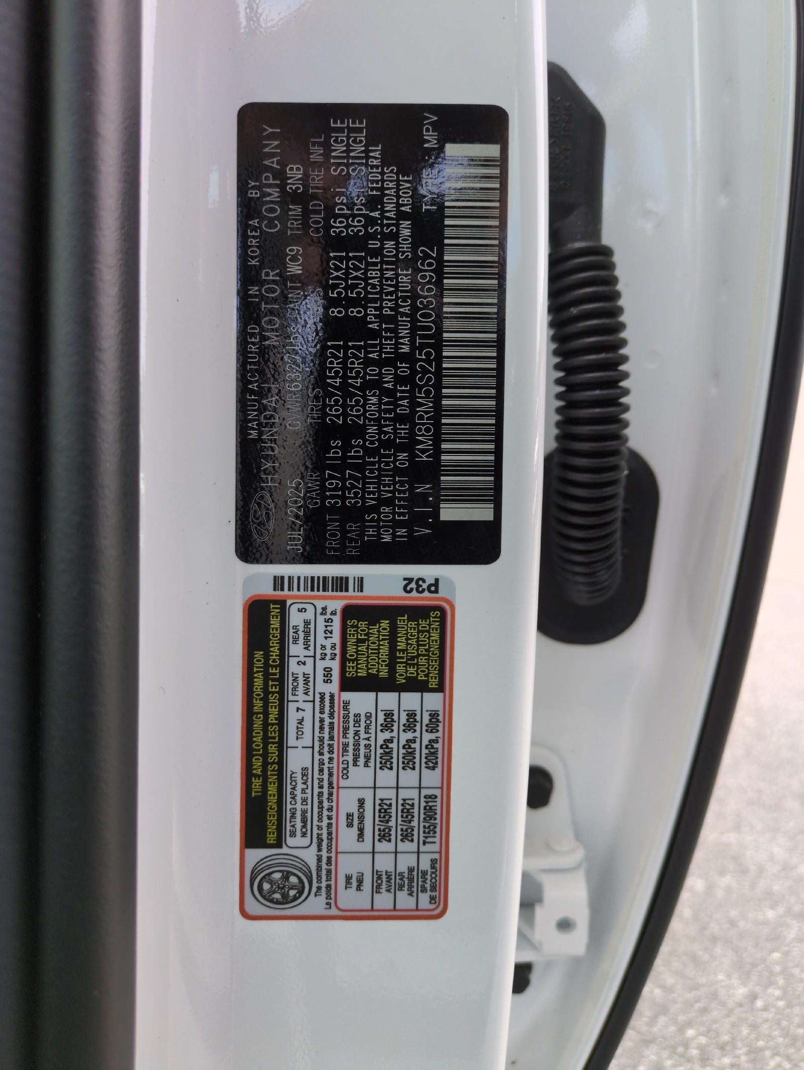 2026 Hyundai Palisade Calligraphy FWD