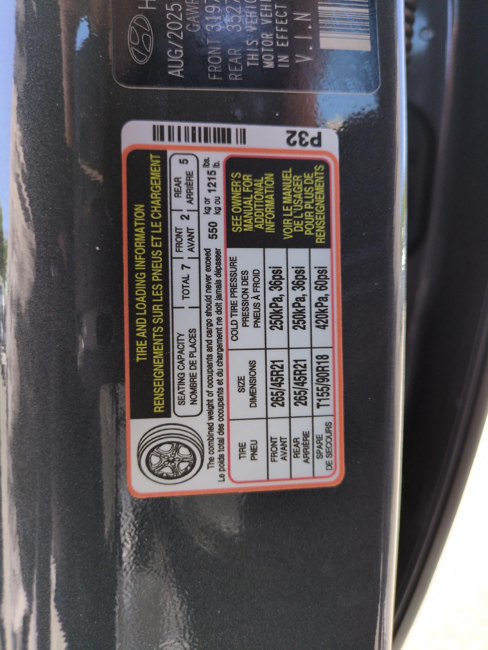 2026 Hyundai Palisade Calligraphy AWD