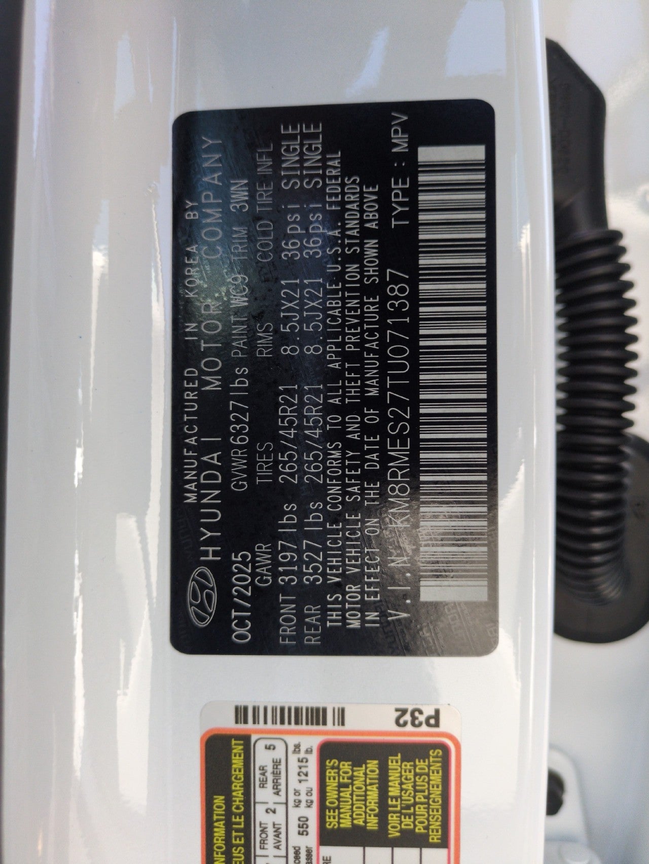 2026 Hyundai Palisade Calligraphy AWD