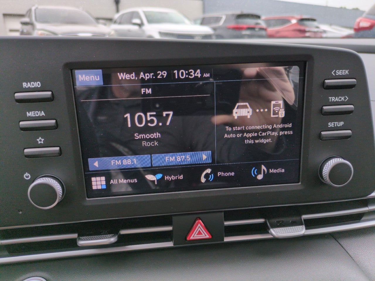 2026 Hyundai Elantra Hybrid Blue