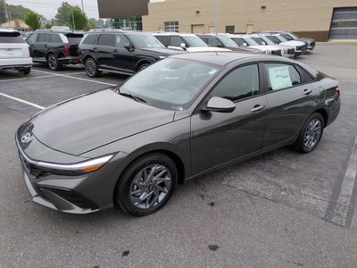 2026 Hyundai Elantra Hybrid Blue