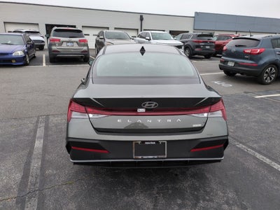 2026 Hyundai Elantra Hybrid Blue
