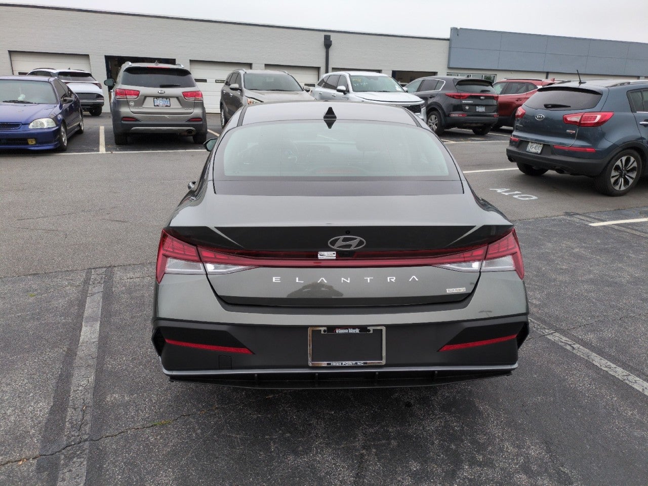 2026 Hyundai Elantra Hybrid Blue