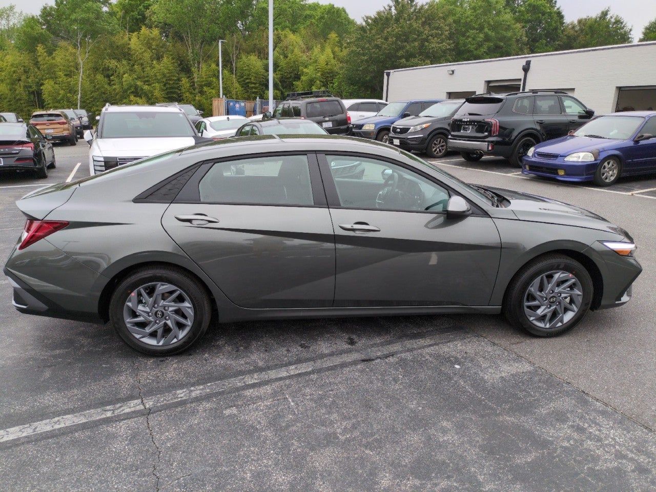 2026 Hyundai Elantra Hybrid Blue