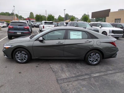2026 Hyundai Elantra Hybrid Blue