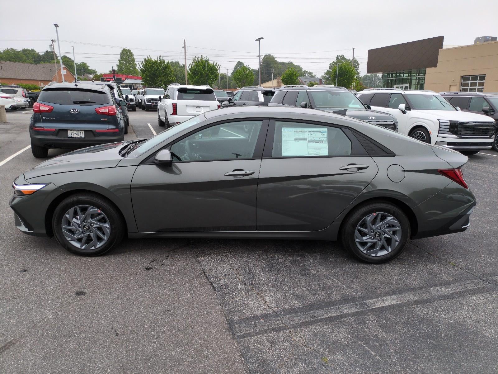 2026 Hyundai Elantra Hybrid Blue