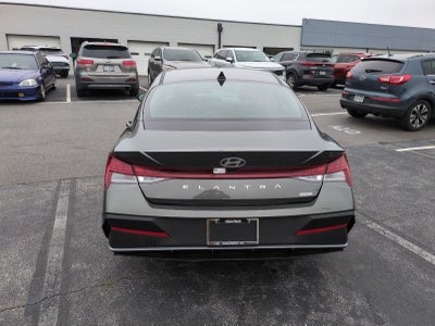 2026 Hyundai Elantra Hybrid Blue