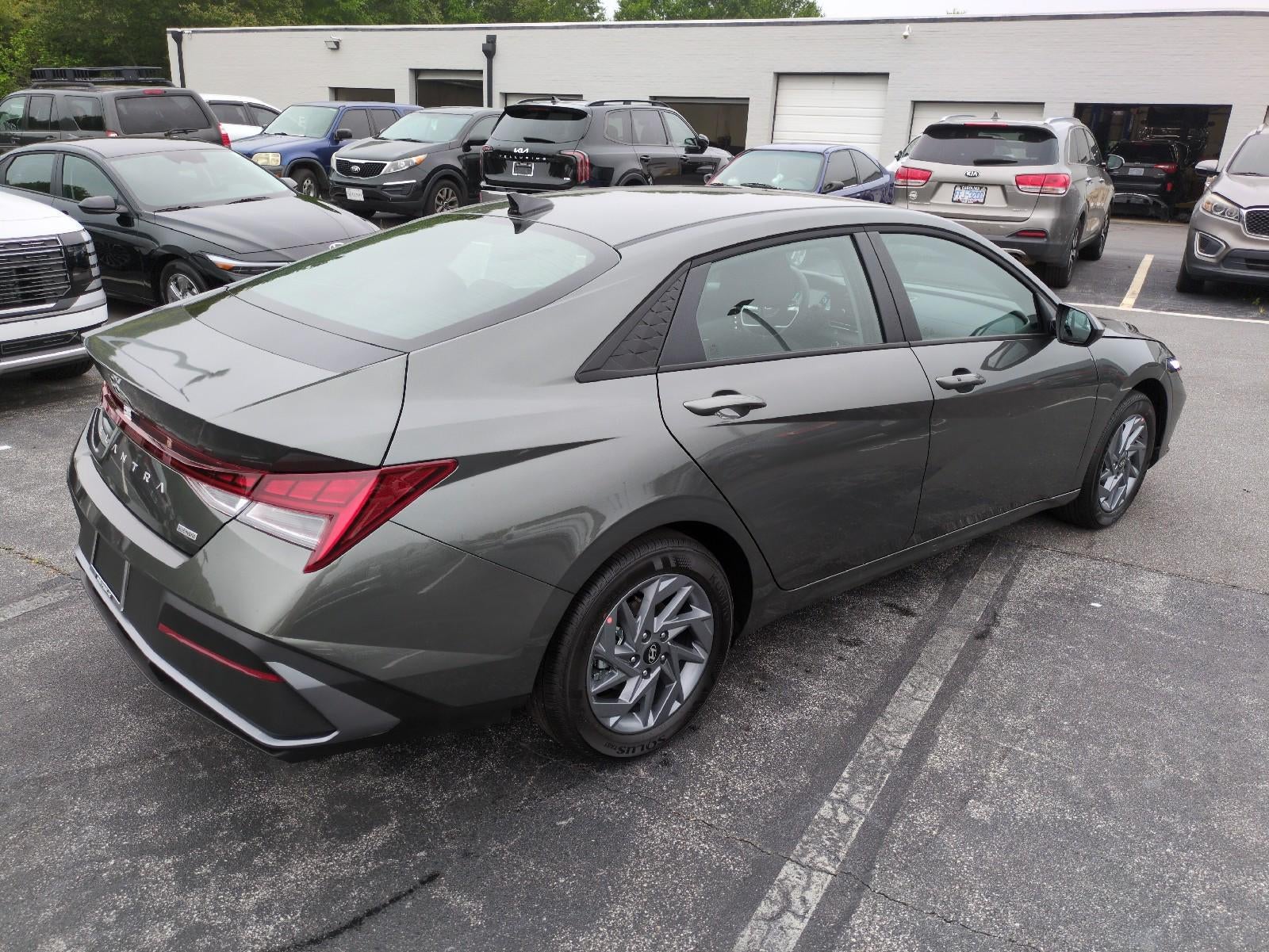2026 Hyundai Elantra Hybrid Blue