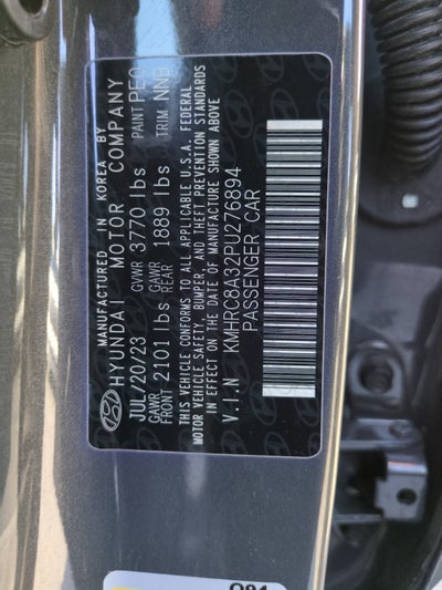 2023 Hyundai Venue Limited