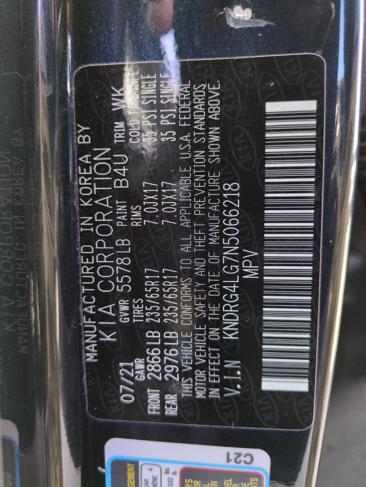 2022 Kia Sorento Hybrid S